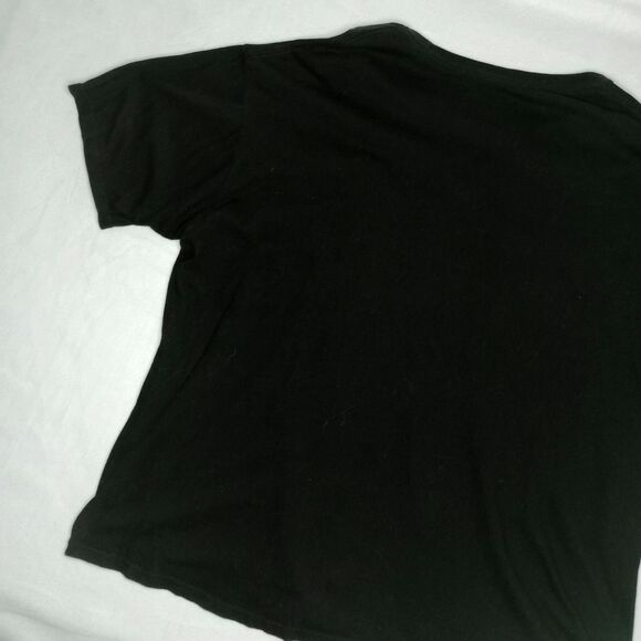 ⭐ Disney Patriotic Mickey Mouse Graphic Black Crewneck Short Sleeve T Shirt 2X - Picture 5 of 6